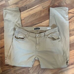 Mavi Tan Zach Straight Leg Pants